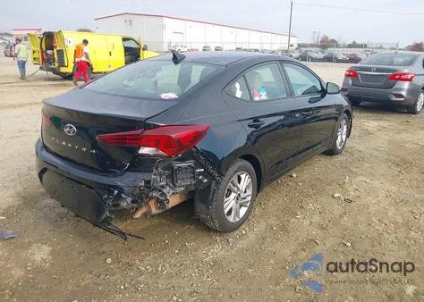 2019 Hyundai Elantra Sel z USA, uszkodzony, nr VIN KMHD84LF0KU845584